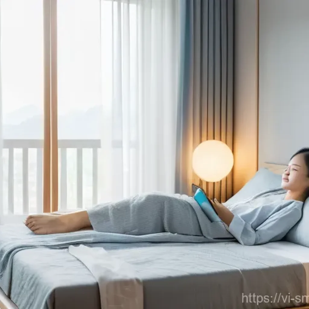 스마트홈 기술과 생활의 변화 - **Prompt: Morning Serenity in a Vietnamese Smart Home**

    "A bright, modern Vietnamese living roo...