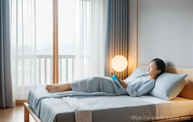 스마트홈 기술과 생활의 변화 - **Prompt: Morning Serenity in a Vietnamese Smart Home**

    "A bright, modern Vietnamese living roo...