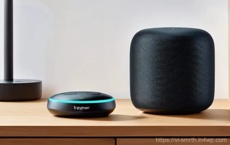 스마트홈 기기의 소프트웨어 업데이트 방법 - **Smart Home Security Shield:** A bright, futuristic, and clean depiction of a modern smart home int...