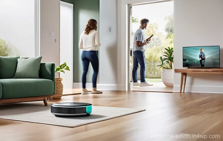 스마트홈 기기의 소프트웨어 업데이트 방법 - **Performance Boost and New Features:** A dynamic split image showcasing the "before and after" effe...