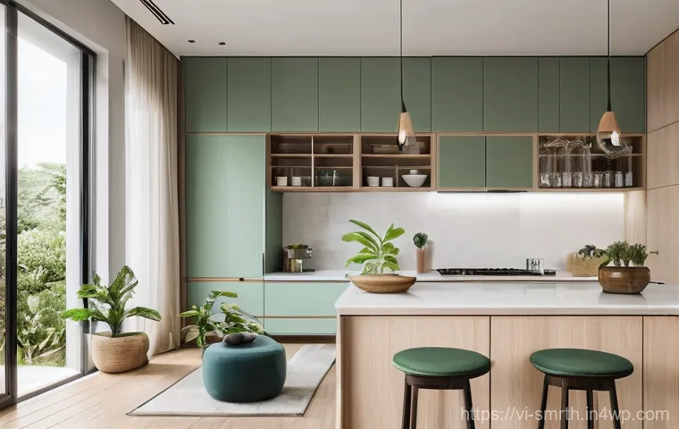 스마트홈 제품의 환경적 영향 - **Prompt:** An artistic and thought-provoking composition showcasing the transformation from electro...